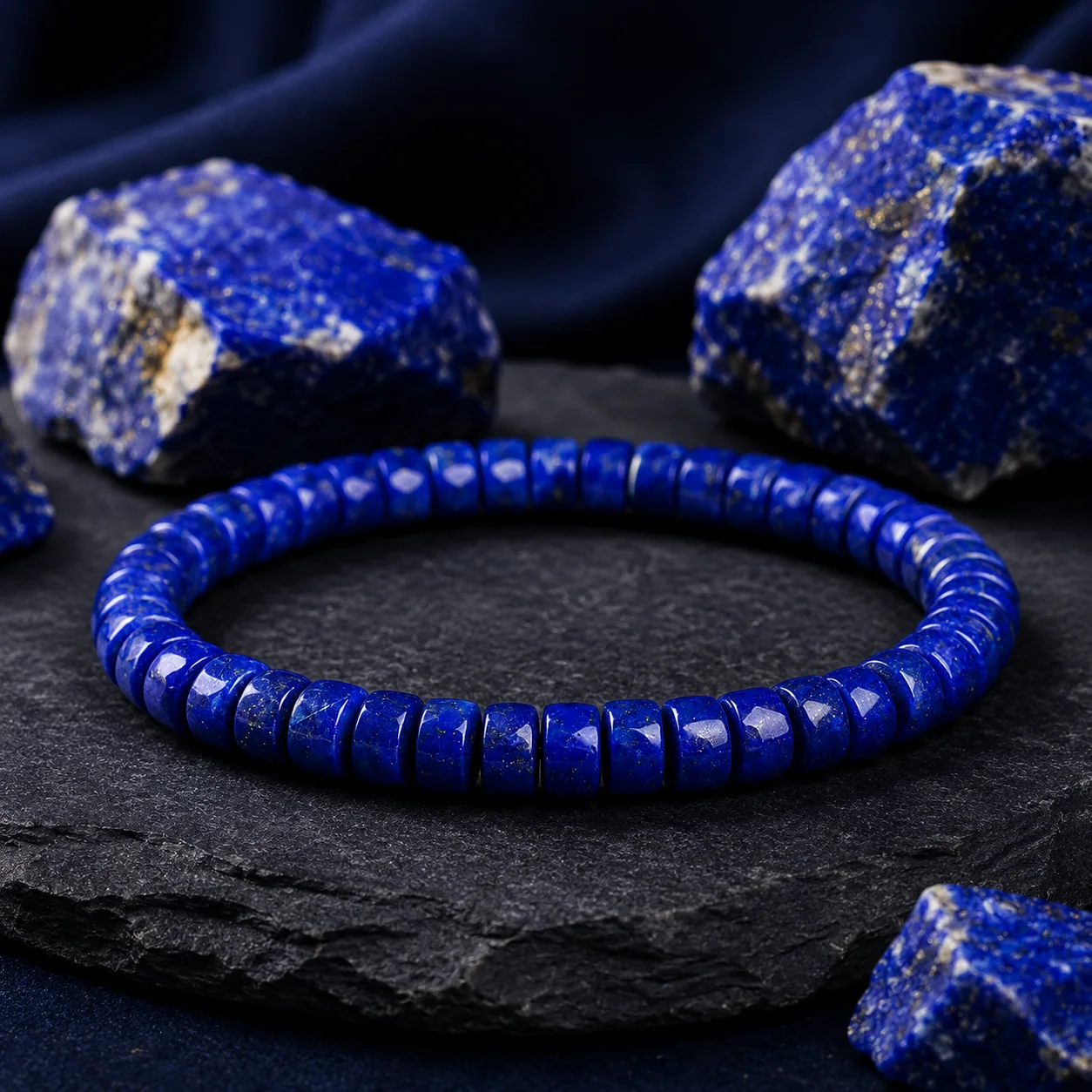 Natural Lapis Lazuli Bracelet