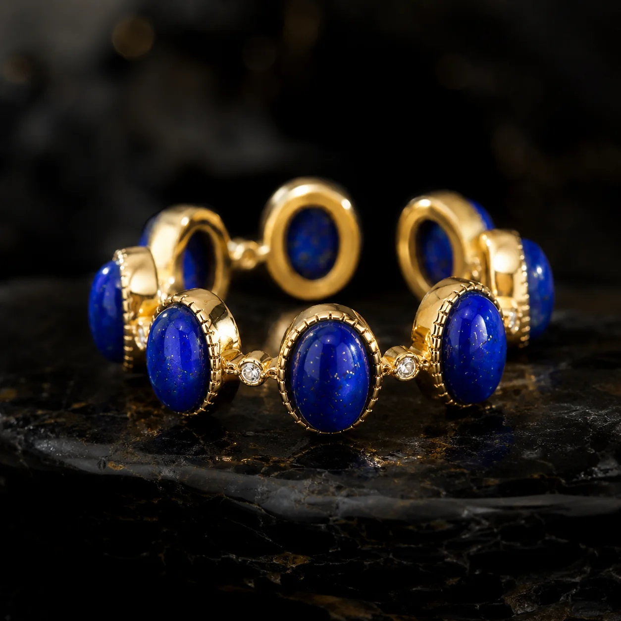 Lapis Lazuli Adjustable Ring