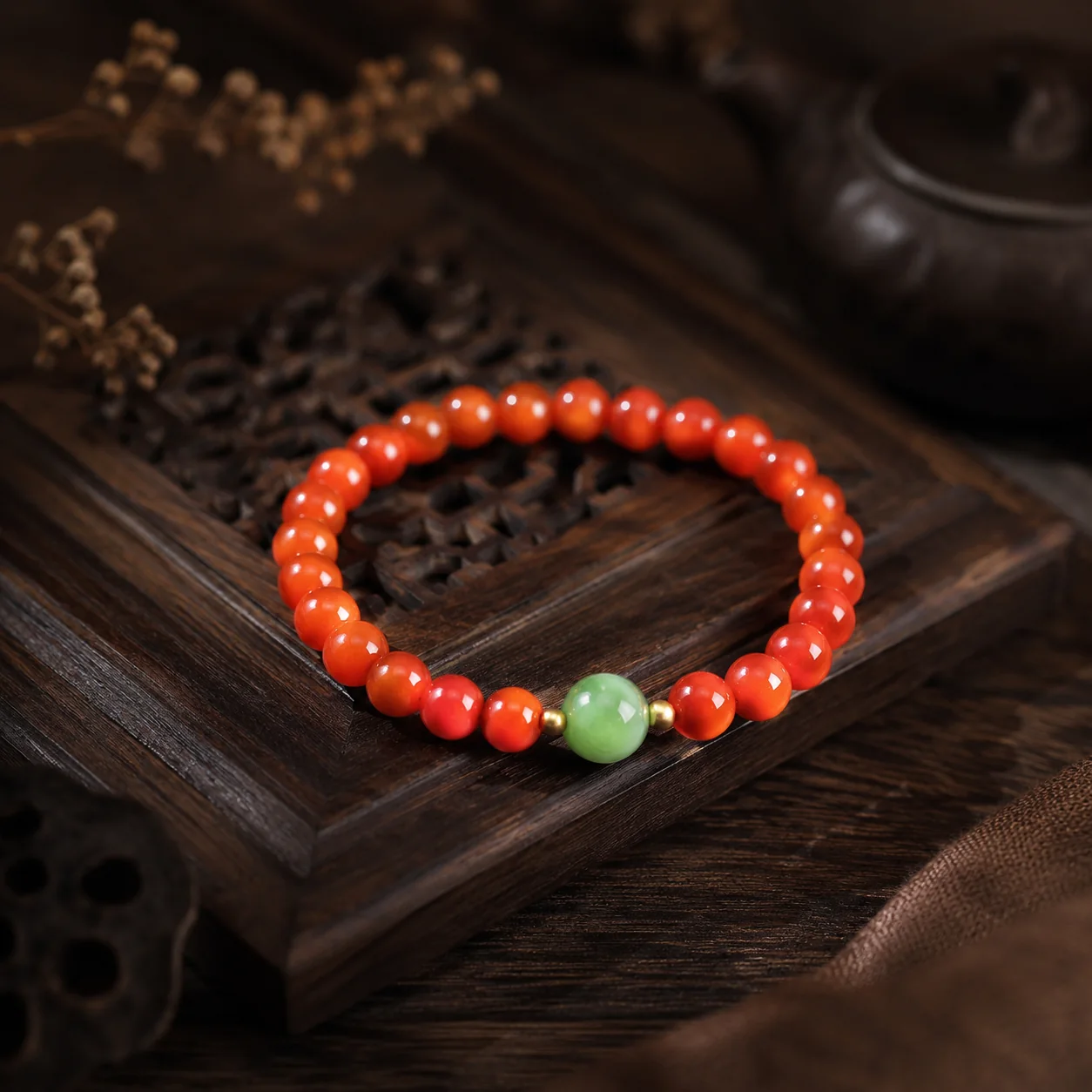 Nanhong Agate Bracelet