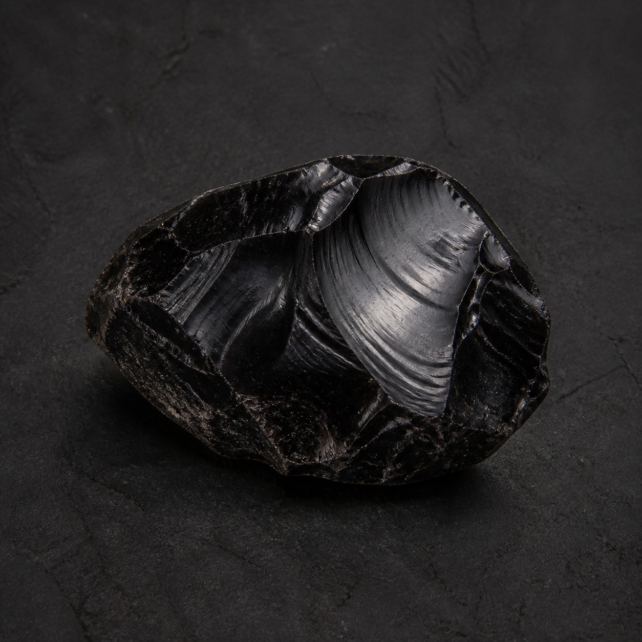 Natural Obsidian specimen